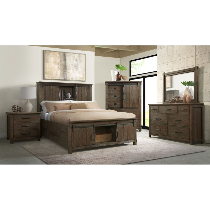Gallia Queen Platform Storage Bed, Queen