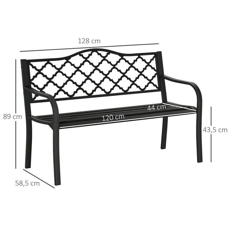 Steel Traditional Bench