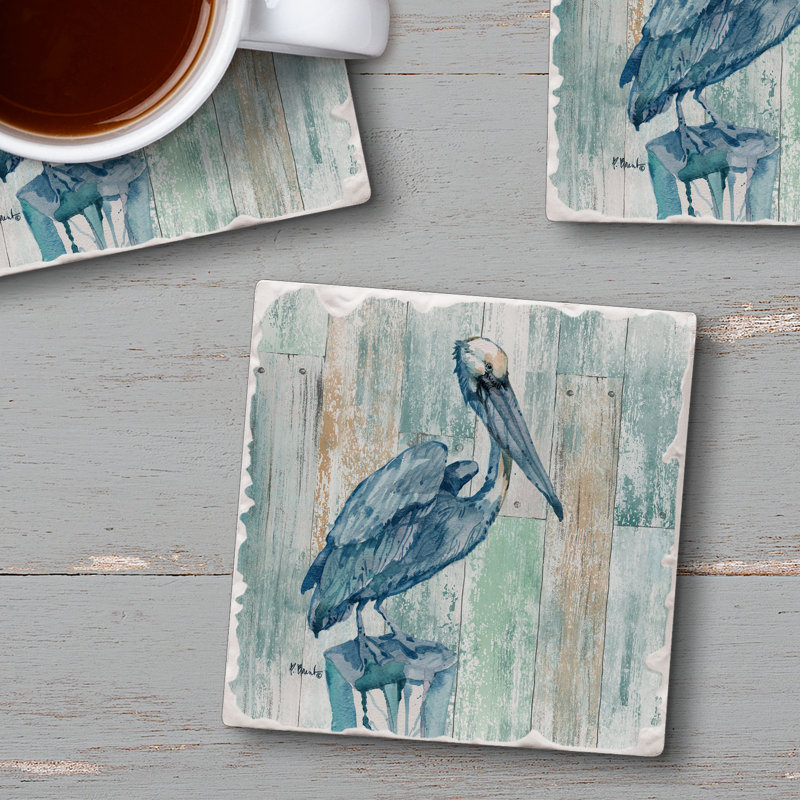 Paquet de 4 sous-verres Ariana Pelican