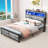 Metal Platform Bed with Storage Headboard-1093294020-1091066822