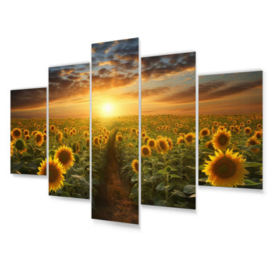 Plants & Flowers Wall Decor on Metal