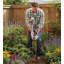 Piquet de jardin en métal Goofy Bird avec une finition multicolore résistante aux intempéries-327708362