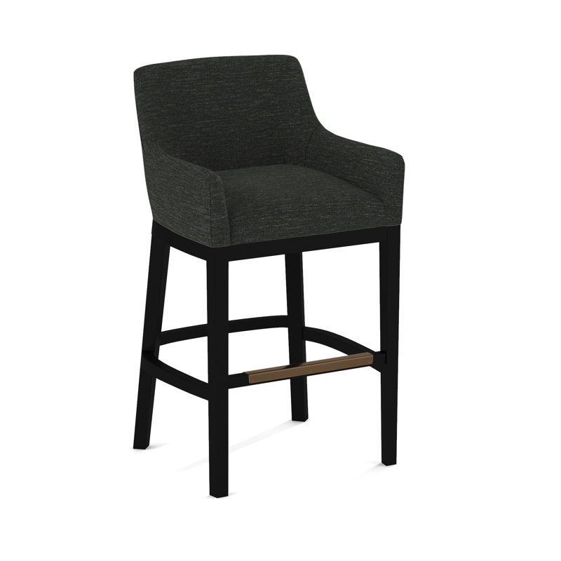 London Bar Stool, Black, 61614-35