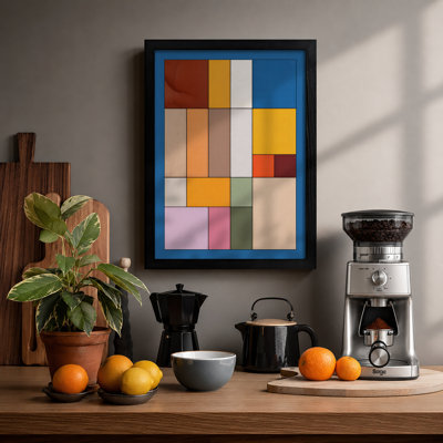 Colour Fields Geometric - Print