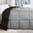 Blue Nile Mills Reversible Solid Down Alternative Comforter Duvet Insert-122018530-122018528