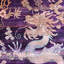 Purple Alchemy Traditional Silk Wool Blend Rug - 8'9"" x 12'