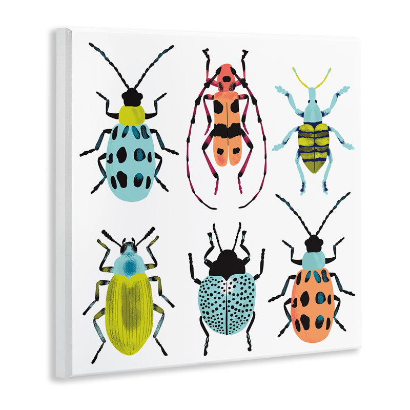 Plaque murale de la collection Beetles & Bugs, design par Metka Hiti