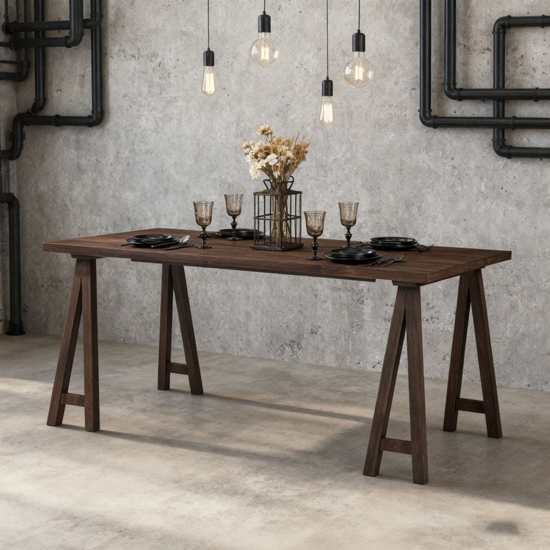 Table de salle à manger 70.80 ", Noyer