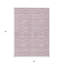 Tapis intérieur lavable rayé rose Blush-122848945