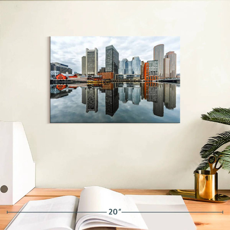 Ravi Boston Harbor View, 8" H x 12" W