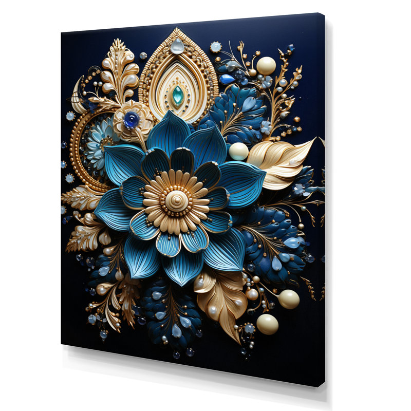 Jefe Hinduisim Art Sacred Om - Art mural de l'hindouisme, H 44 po x l 34 po x P 1,5 po, Toile tendue