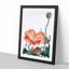 Poppy Flower by Ohara Koson - Picture Frame Painting Print-55602290-55602291