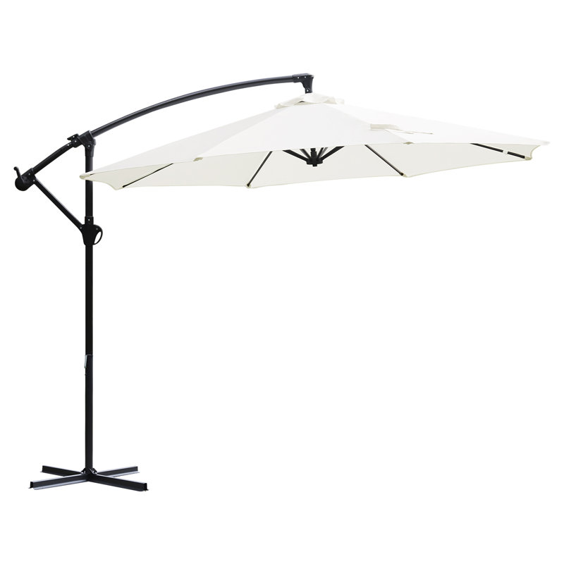 Bridgitt 300cm Cantilever Parasol, Cream
