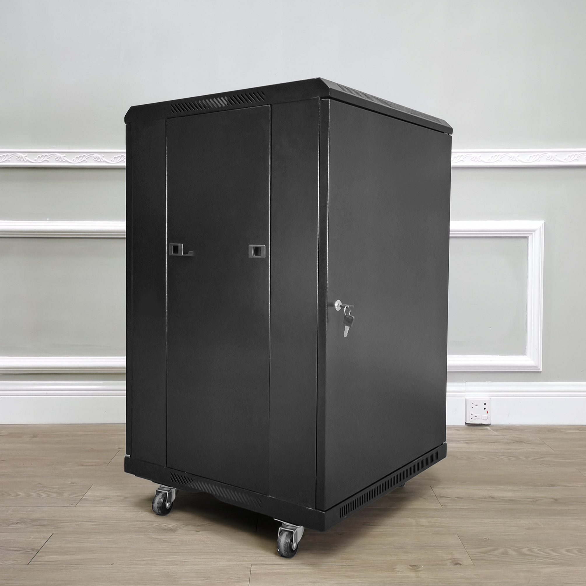 Symple Stuff Fixturedisplays® Server Av Cabinet Audio Video Equipment ...