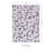 Jameown Patchwork Faux Cowhide Gray/Black Printed Area Rug-239853027