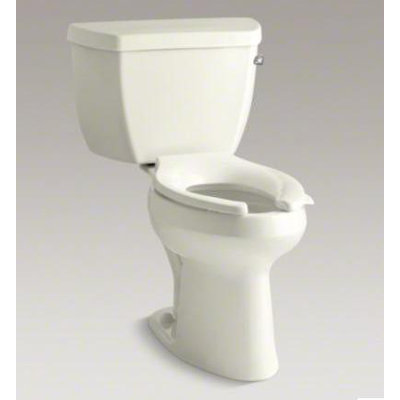 Highline Classic Comfort Height 2 Piece Elongated 1.0 GPF Toilet with Pressure Flush Technology