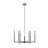 6-Light Contemporary Candelabra Styled Chandelier