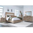 King Bed 2 Nightstands Dresser With Mirror & Chest