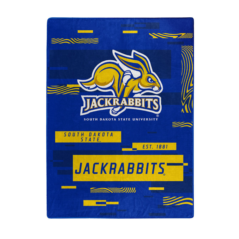 Throw Blanket, Panthers, Blue/Yellow