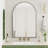 Arched Silver Wall Mirror for Bathroom,Vanity Mirror or Living Room-1705480578