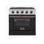 30" 4.2 cu. ft. Freestanding Liquid Propane with Convection Oven-73306185-73306183