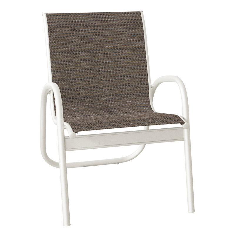 Fauteuil de patio Gardenella, Neige texturée, James