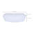 LED Cloud Fixture with Sensor 27K/30K/35K/40K/50K CCT Selectable Square Shape White Finish 120 Volt-1690379229