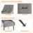 Dining Chairs,Mid Century Dining Chairs,Upholstered Faux Leather Dining Chairs with Back Pull Rod-261836142
