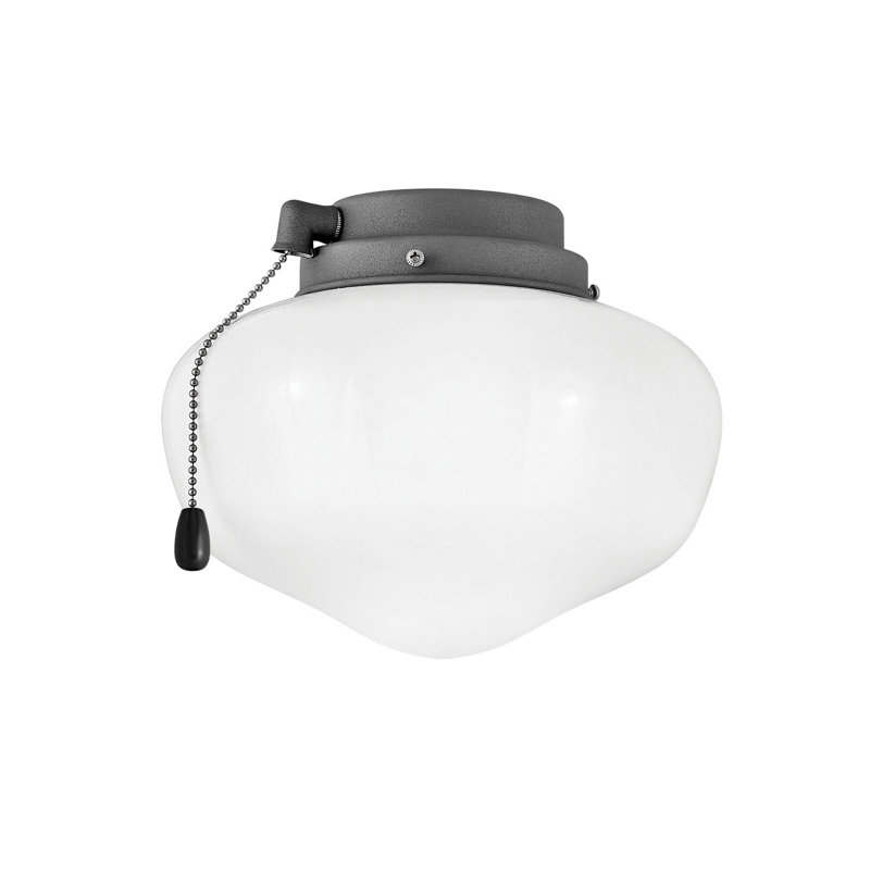 Ceiling Fan Light Kit, Gray