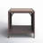 Camerin Square Metal Outdoor Side Table , 18'' in. W 18'' in. D-1363542266-1363542260
