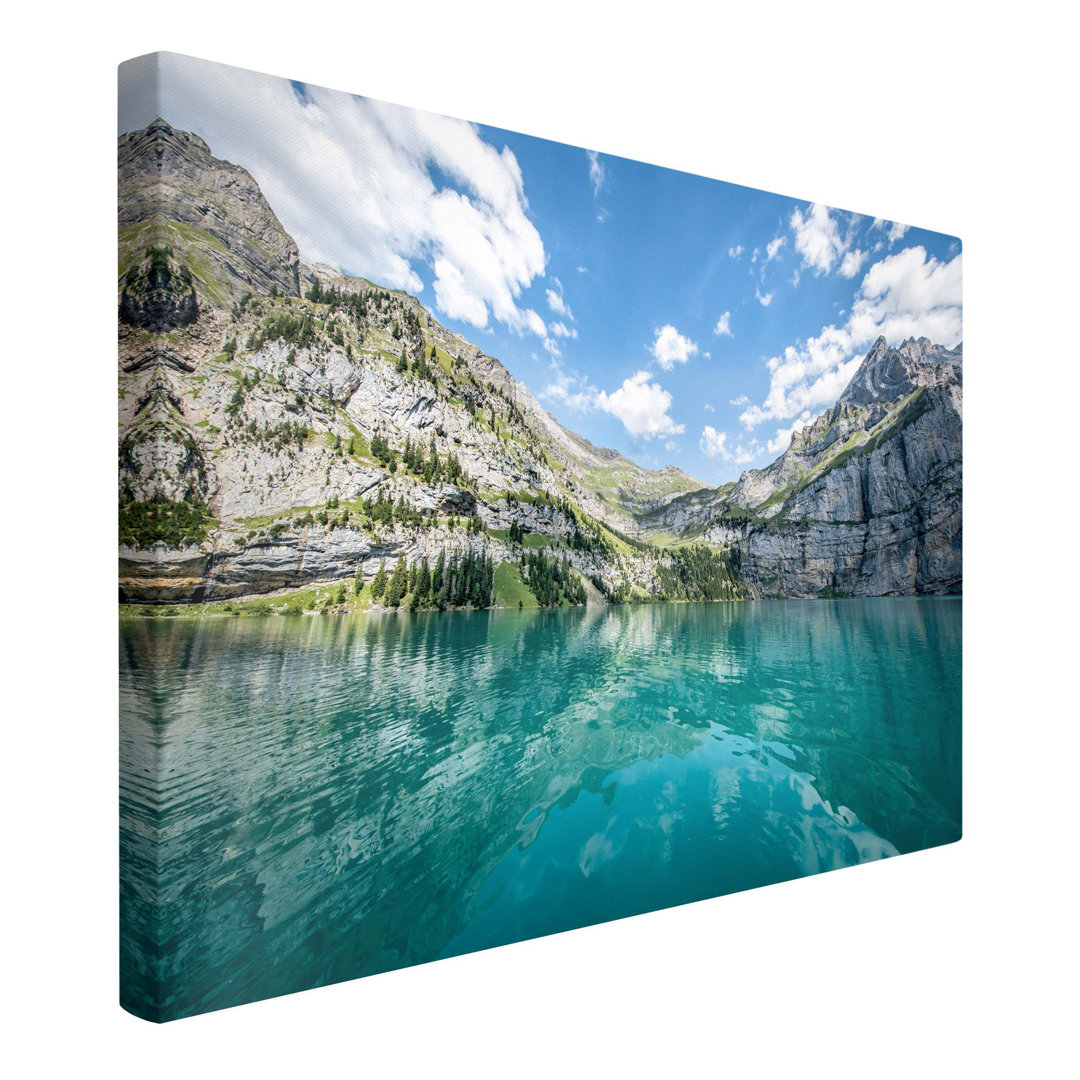 Leinwandbild Traumhafter Bergsee