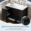 Meuble-lavabo 36 po avec lavabo en céramique-609063473