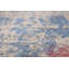 Tapis rose abstrait contemporain 5 x 7