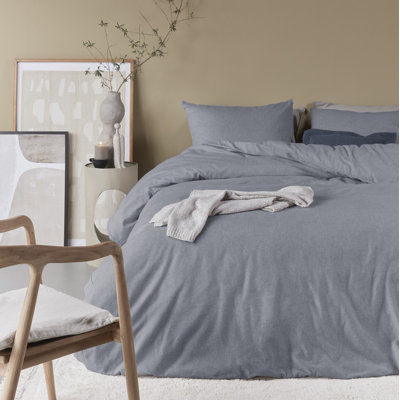 Bonheur flannel duvet cover set