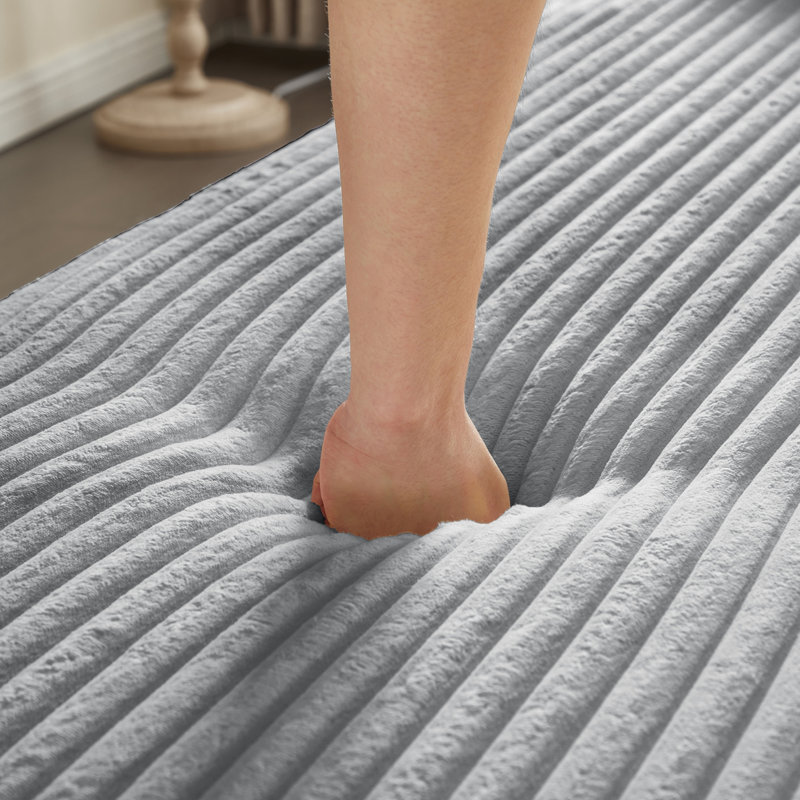 Canapé-lit moderne avec 2 coussins, canapé-lit en velours côtelé moelleux convertible, matelas pliant de 15 po pour le salon, lit d'invité, aucun assemblage requis,