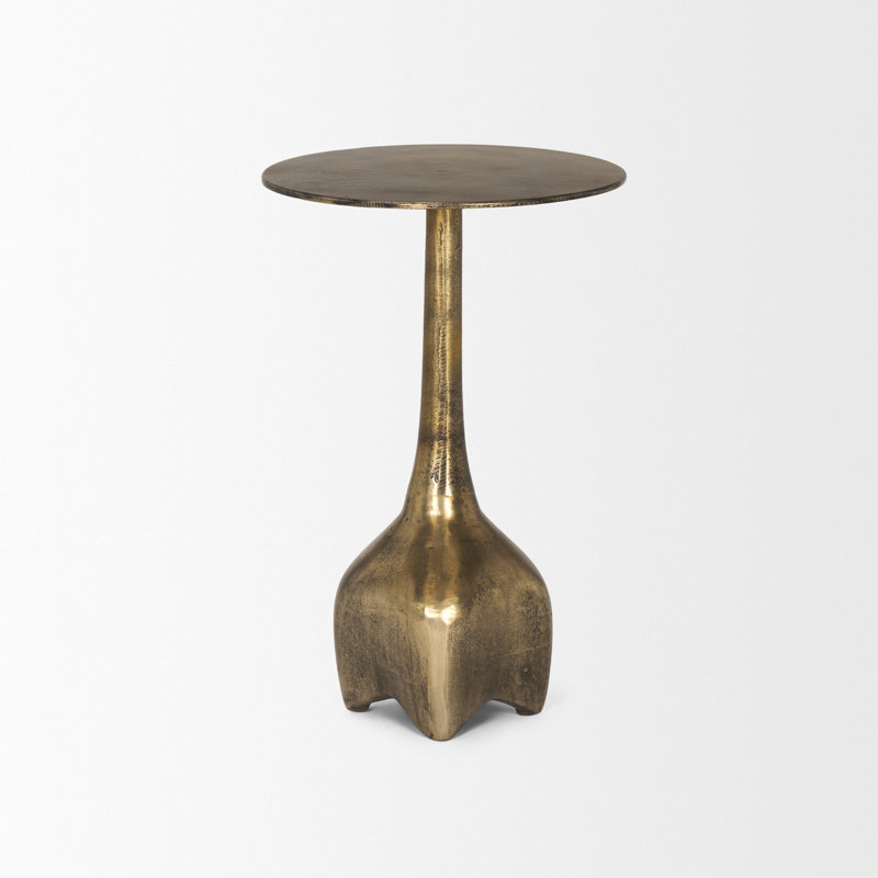 Table de bout Monadnock Block, H 19,75 po x l 12,75 po x P 12,75 po