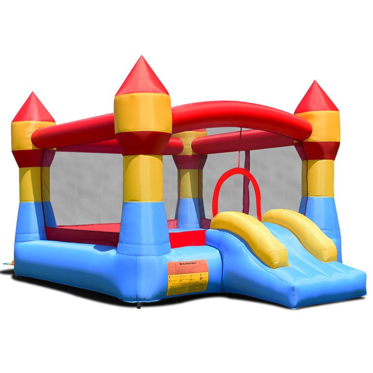 9.21' x 12.17' Bounce House with Slide