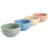 Spice by Tia Mowry 4 Piece 6 Inch Stoneware Cereal Bowl Set in Matte Assorted Colors