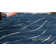 Ashal Abstract Blue/Cream Area Rug