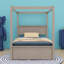 Lit plateforme double Harroll-787940827