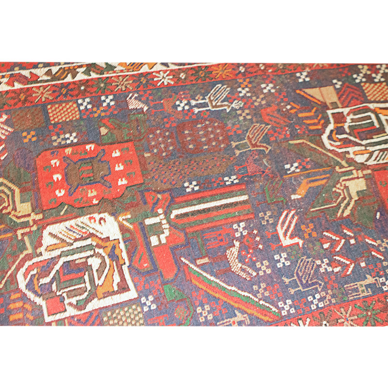 Tapis multicolore de haute qualité noué à la main
