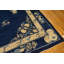 Antique Peking Chinese Allover Navy 1890s Rug