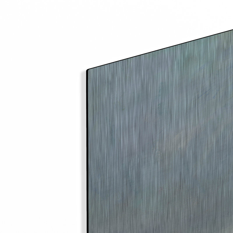 Art mural luxueux «Hills On The Water» par Lesley Birch, 36 po x 36 po, H 36 po x l 36 po