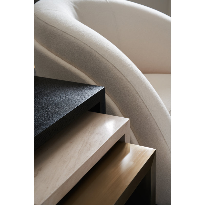 Contrast Nesting End Table