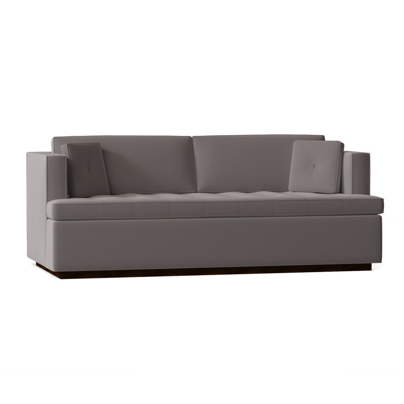 Maxwell Upholstered Sleeper Sofa, Gray, 83" W