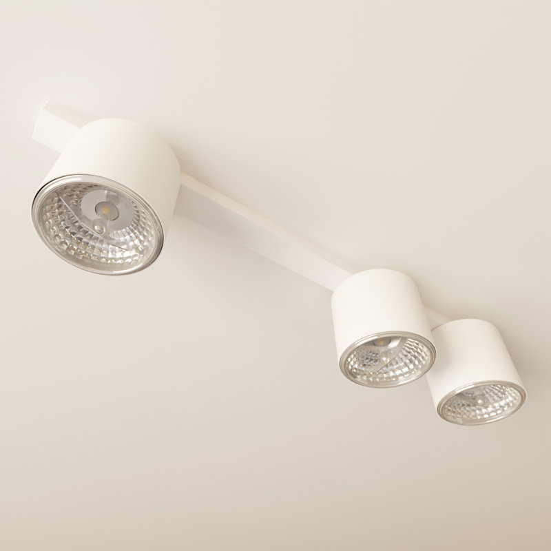 Marlyse Flush Mount, White