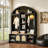 Multi-Functional Wardrobe/Entrance Wardrobe, Equipped With Shoe Racks, Clothes Hangers And Hooks. Wardrobe - A Wardrobe Is Made Of Sturdy Medium-Density Fiberboard With Modern Design And Practical Sto-1041463770