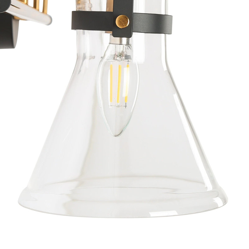 Elsa Dimmable Gold Vanity Light, 4