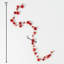 Guirlande 48 "Christmas Mixed Red Jingle Bell, rouge