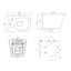 HOROW Qureshi Round Wall Hung Toilets (Seat Included)